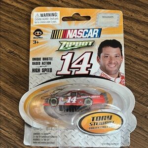 NASCAR ZipBot Red Collectible Car